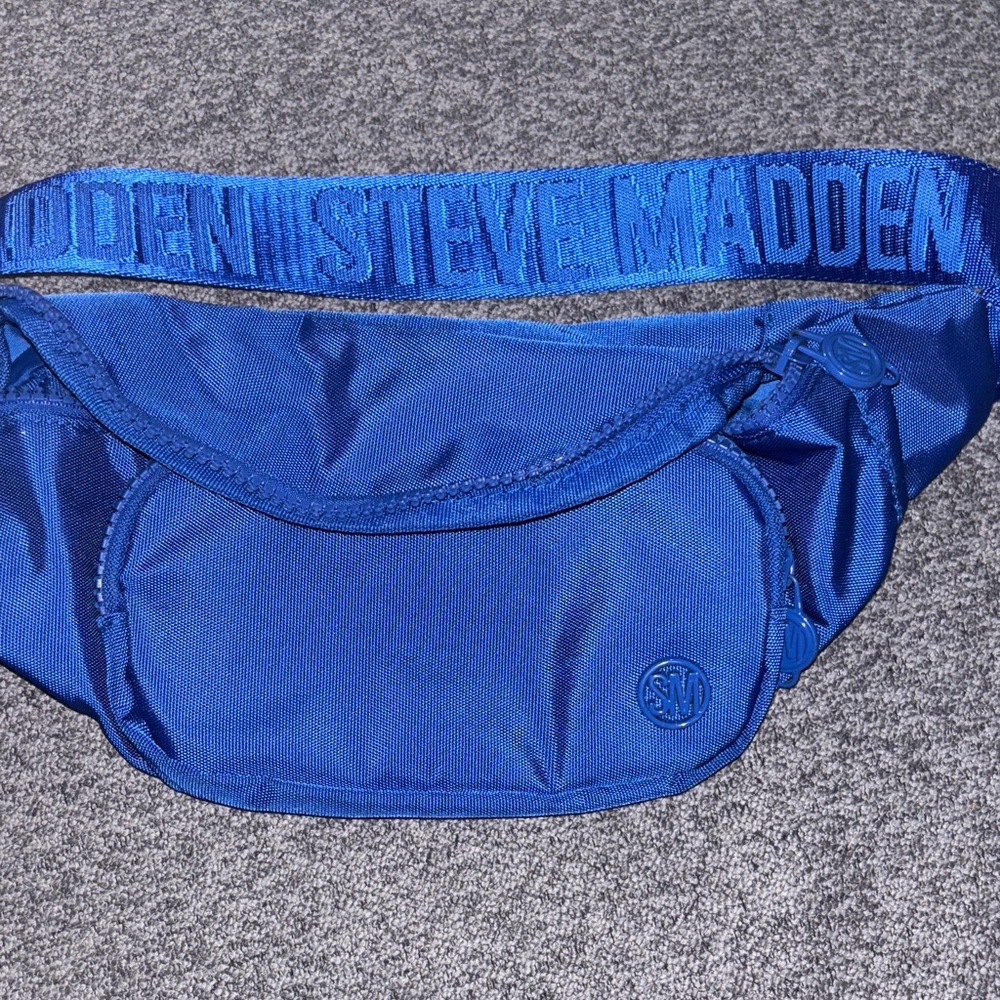 Steve Madden Vibrant Blue Belt Bag